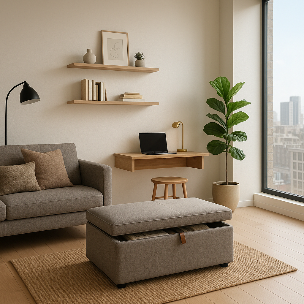 Smart Ways to Maximise Storage in Small Urban Flats